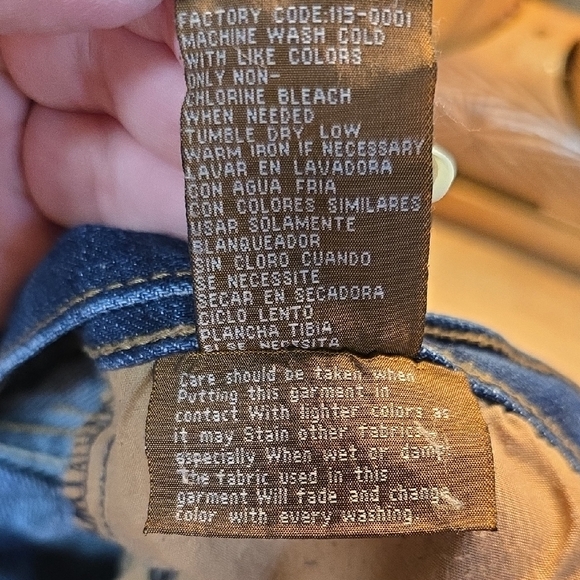 IRON Men's Dark Blue Denim Jean Shorts - Picture 5 of 6